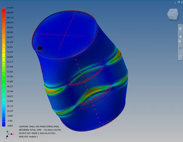 Pic 2 - Linear Buckling – The Starting Point