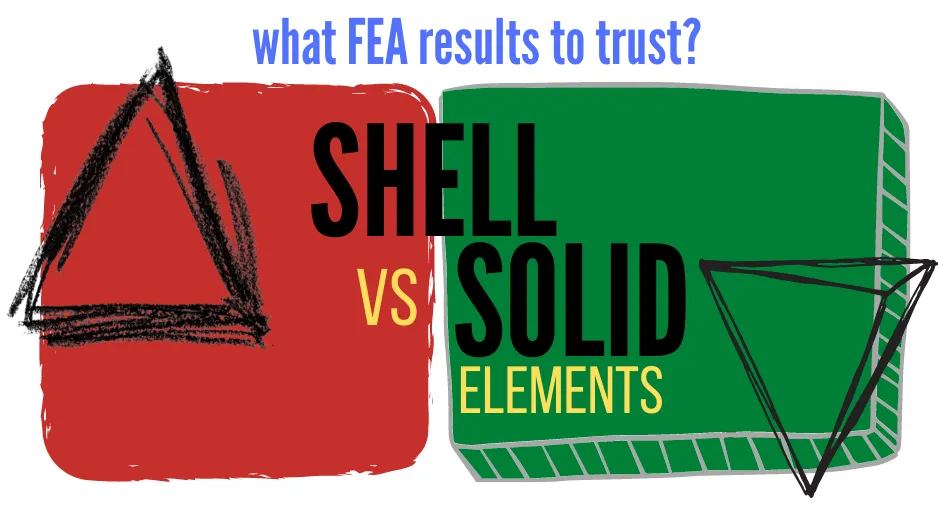 Shell vs Solid Elements during FEA
