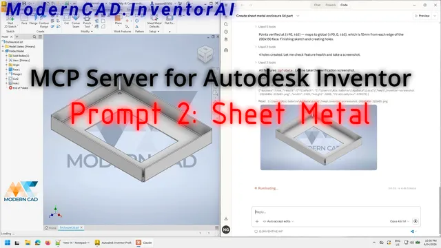 250+ AI Commands for Autodesk Inventor – Sheet Metal, Drawings & More